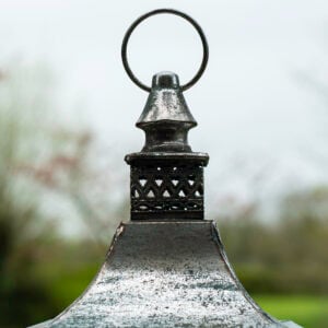 Lantern Genevieve Antique Silver