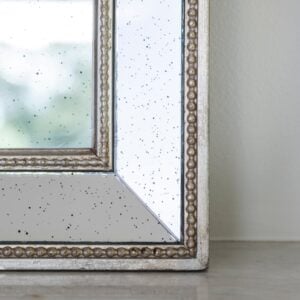 Bevelled Mirror Champagne Gold