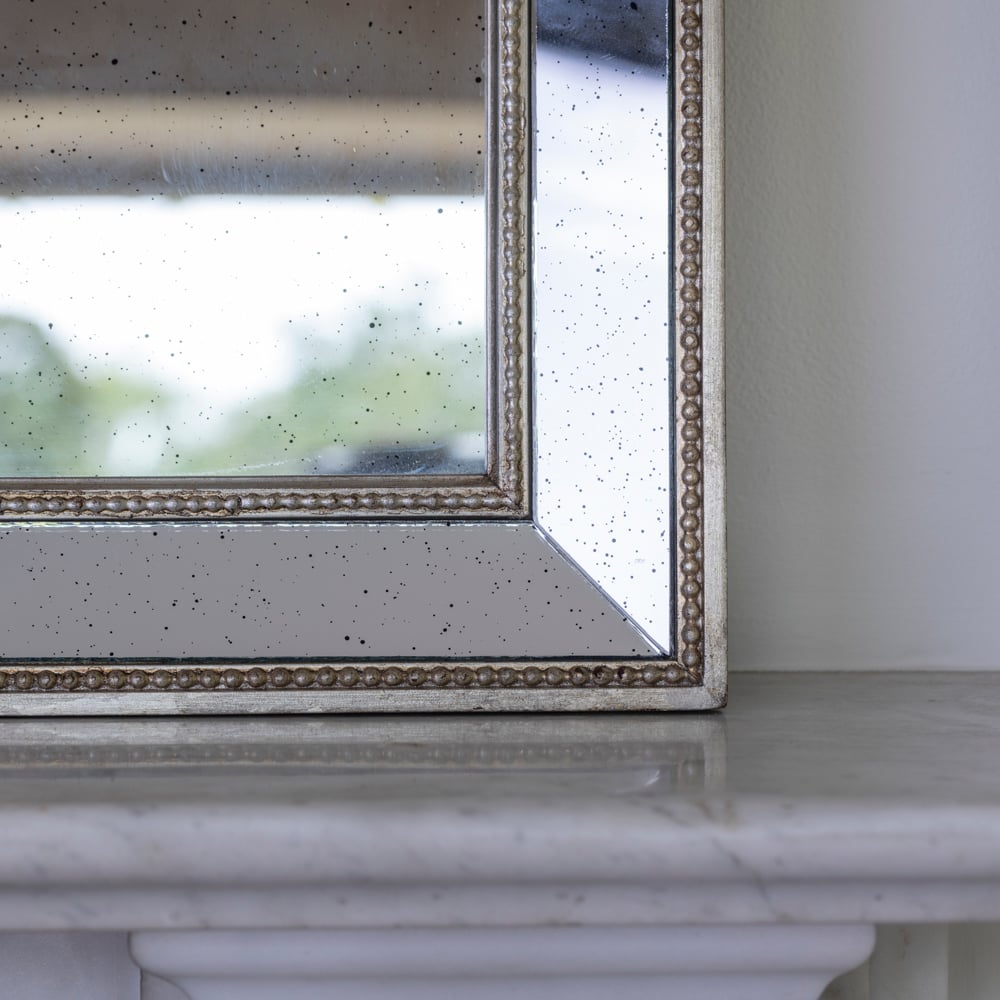 Bevelled Mirror Champagne Gold